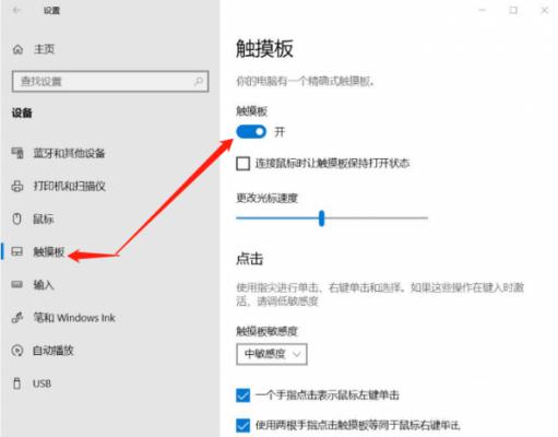 笔记本Win10系统触摸板怎么开启？笔记本触摸板通用的开启方法 软件教程