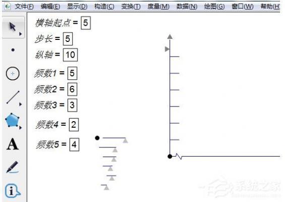 利用几何画板制作频率分布直方图的操作方法 软件教程