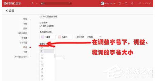 网易云音乐怎么更改歌词样式？教你轻松修改歌词大小颜色 软件教程