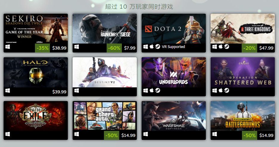 Steam2019销量最好/人气最高的游戏是什么？steam2019年度榜单