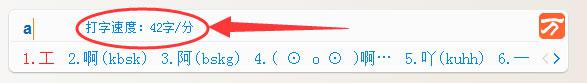 万能五笔输入法怎么查看打字速度？ 软件教程