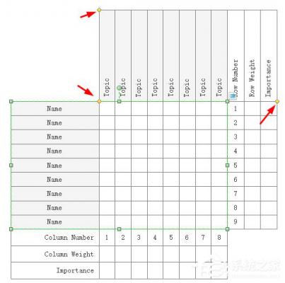 Edraw Max怎么绘制关系矩阵图？亿图图示绘制关系矩阵图的方法 软件教程