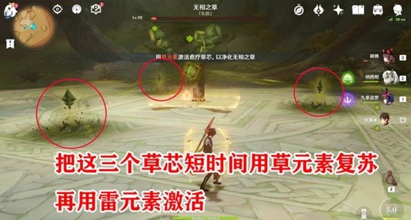 《原神》无相之草如何攻略 《原神》无相之草成就及机制解析